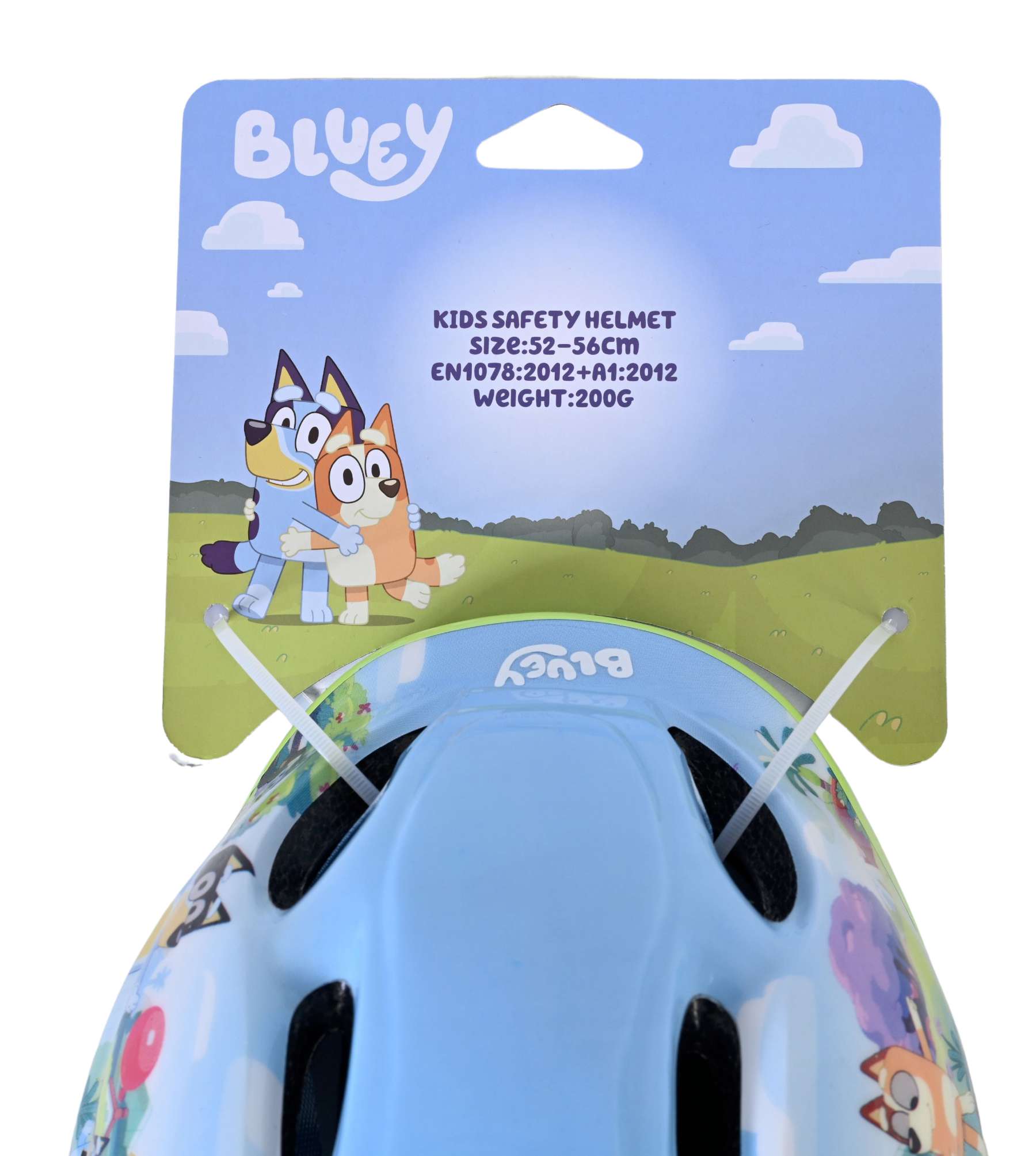 volare-bluey-fahrradhelm-52-56-cm-blau-f-r-kinder image 2