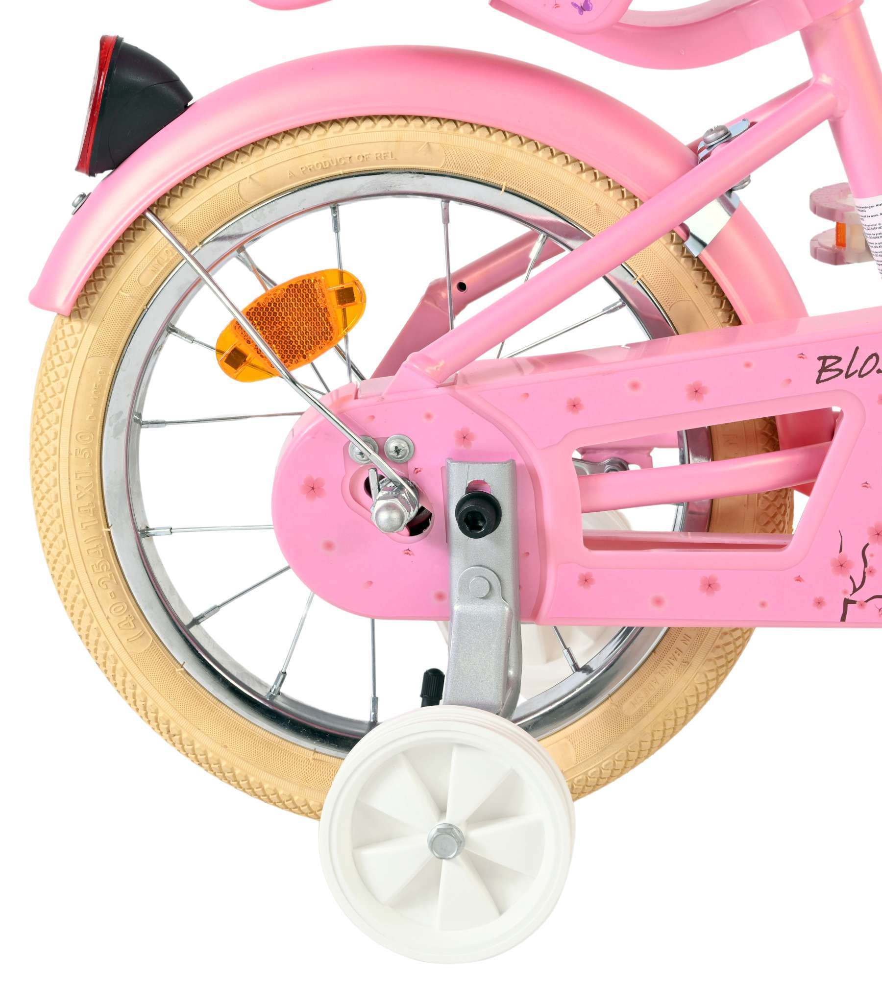 volare-blossom-14-zoll-kinderfahrrad-rosa-mit-puppensitz image 2