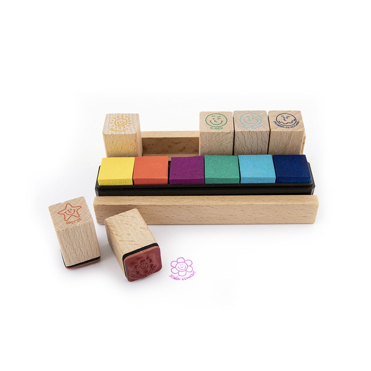 trendhaus-motivation-lehrerstempel-set-928009-holzstempel-6er image 3