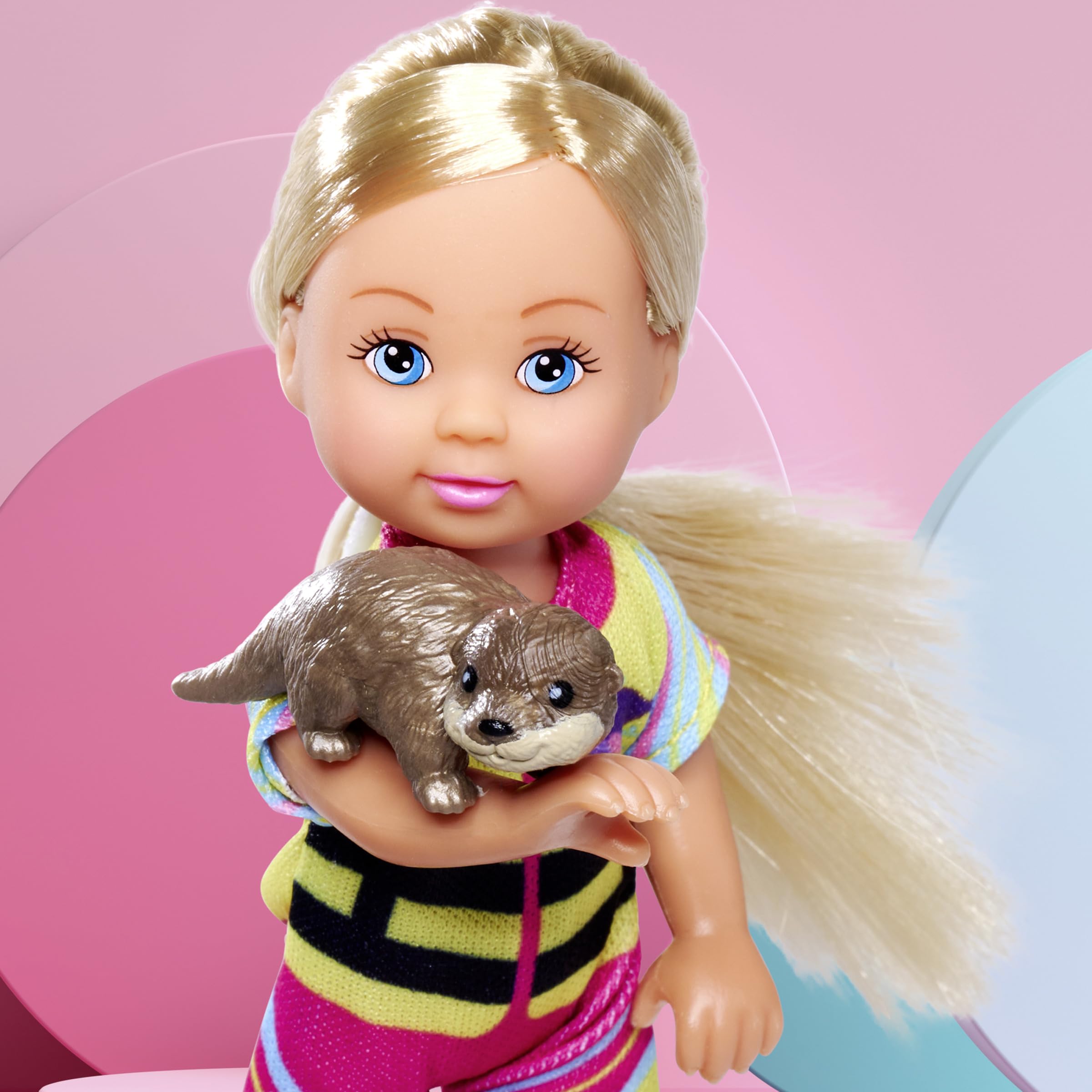 simba-evi-love-kayak-12-cm-spielpuppe-kajak-paddel-otter image 4