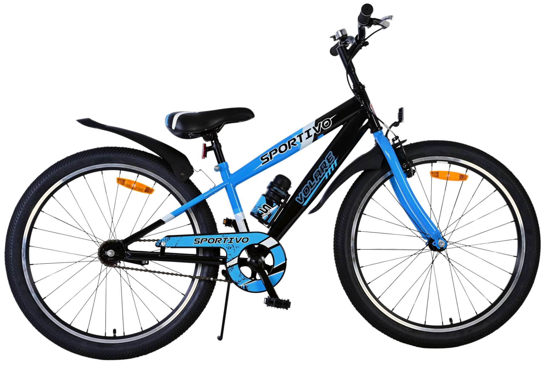 volare-sportivo-jungenfahrrad-schwarz-blau-24-zoll image 1