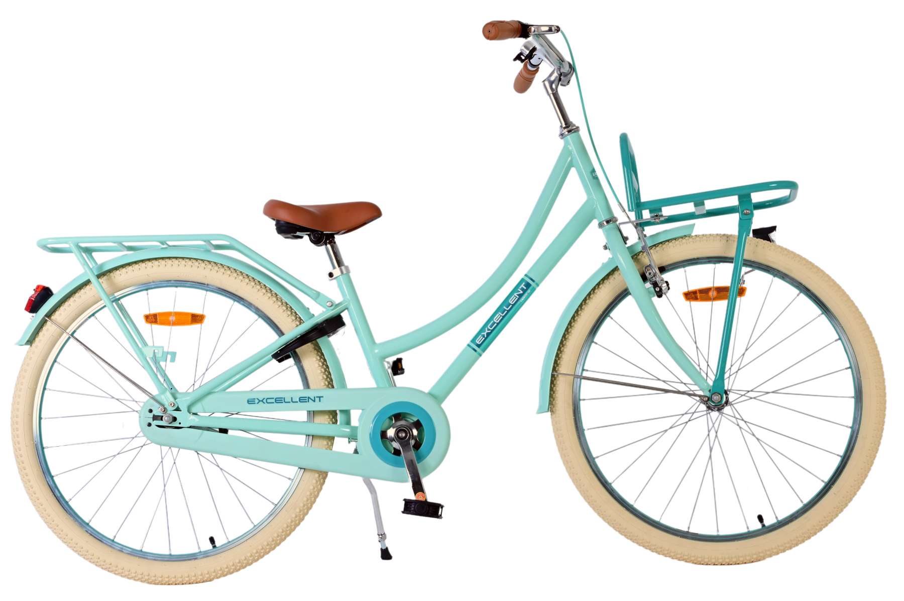 volare-excellent-24-zoll-kinderfahrrad-m-dchen-gr-n-licht image 1