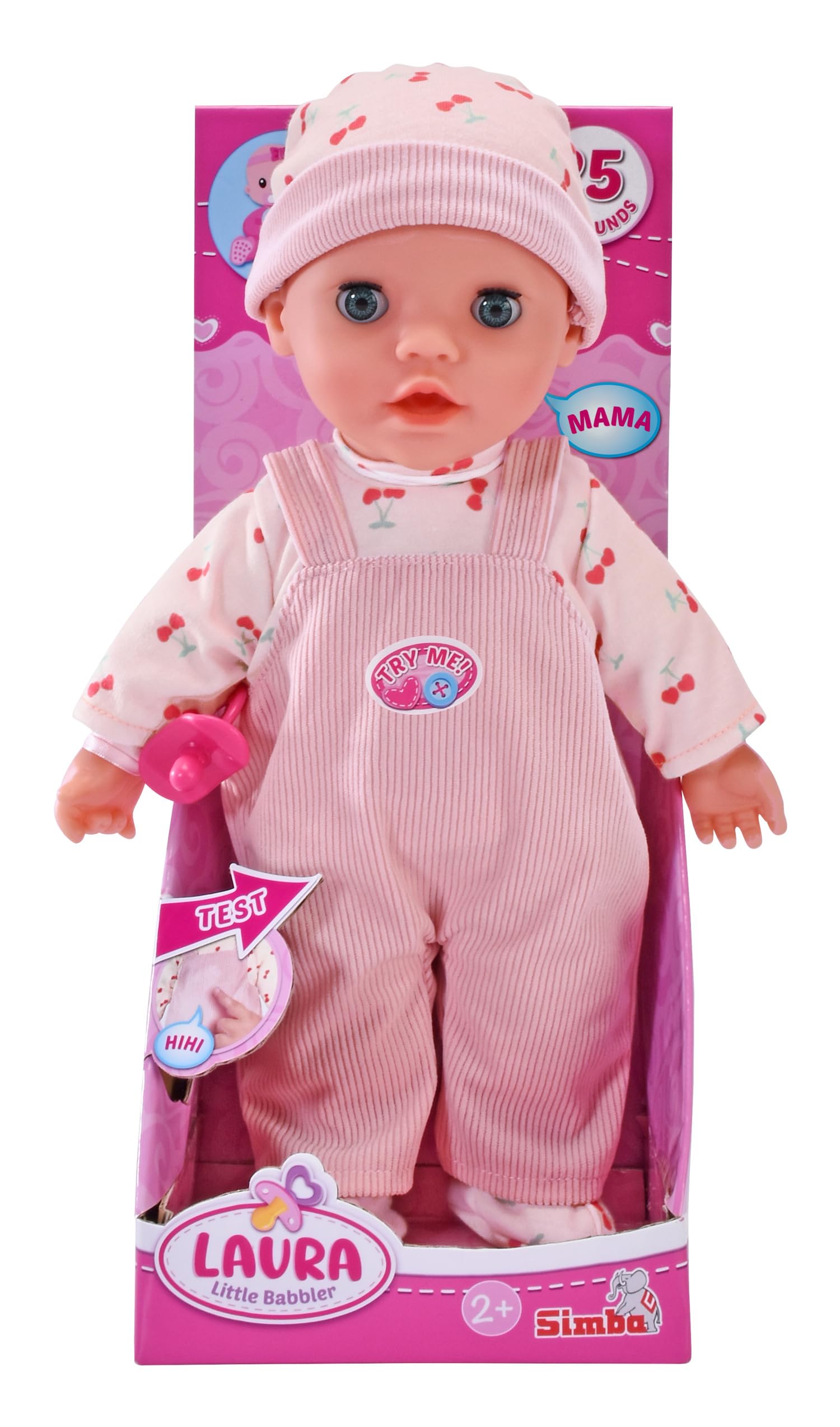 simba-laura-little-babbler-sprechende-puppe-30-cm image 2