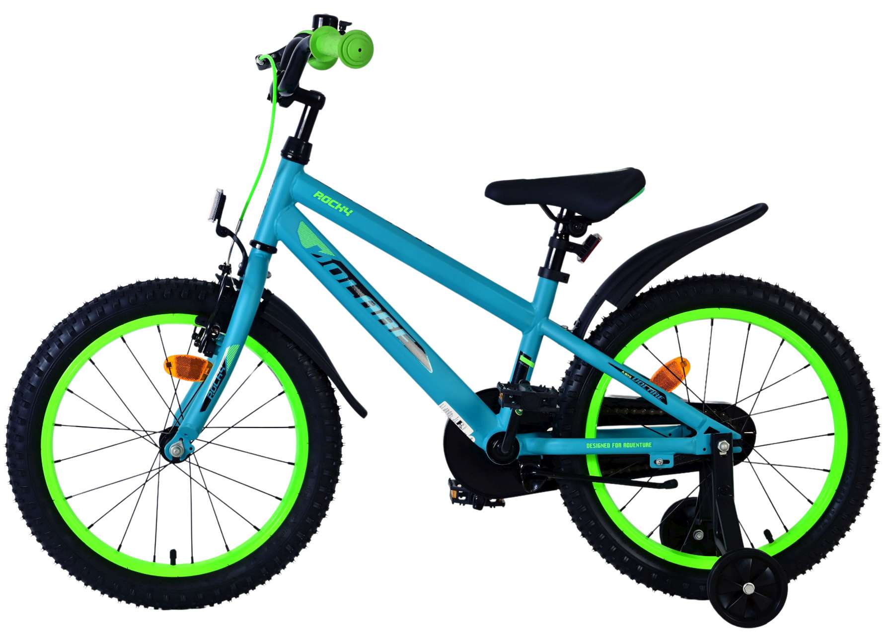 volare-rocky-kinderfahrrad-18-zoll-gr-n-jungen-r-cktrittbremse image 7