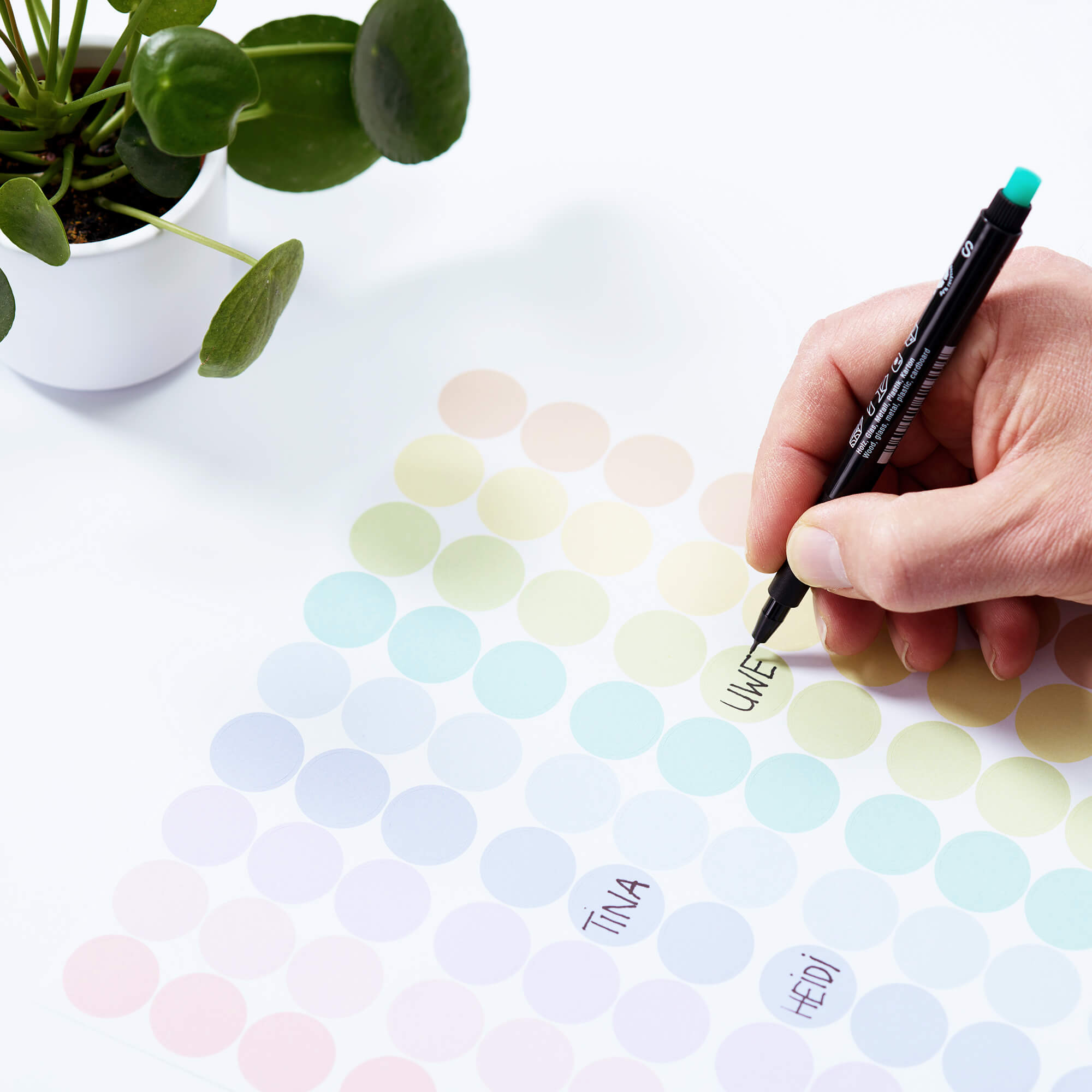 dot-on-pastell-dots-klebepunkte-20-mm-107-st-ck image 2