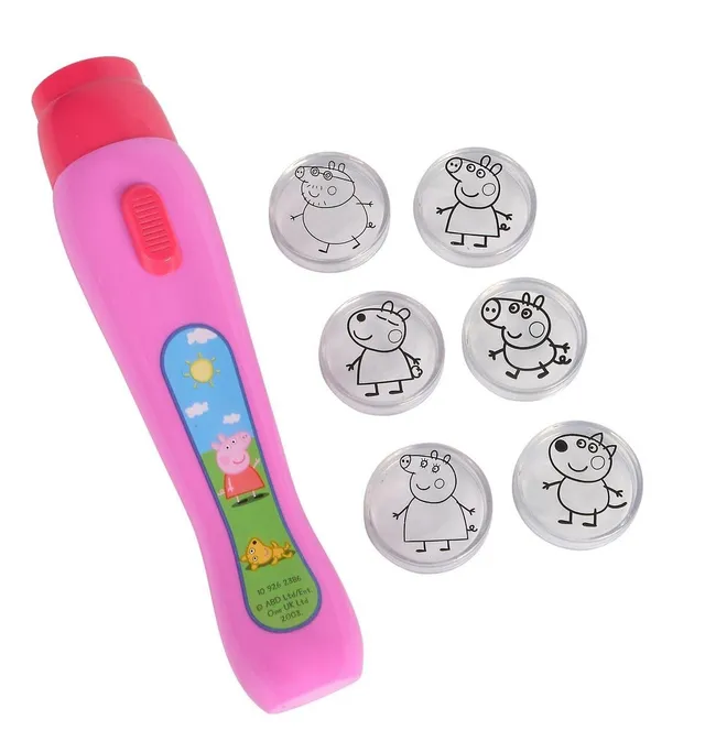 simba-peppa-pig-led-projektorlampe-16cm-6-motive-nachtlicht image 1
