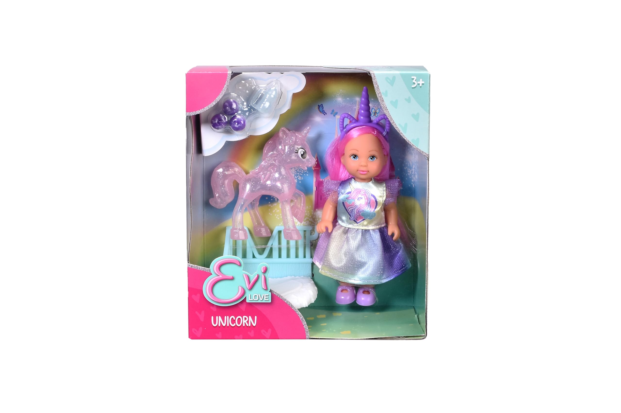 simba-evi-love-unicorn-puppe-12-cm-mit-einhorn image 7