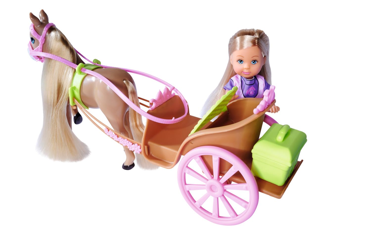 simba-evi-love-pferdekutsche-spielset-28-cm-mit-pferd image 3