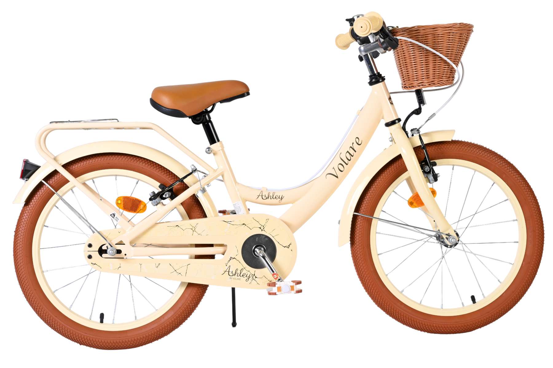 volare-ashley-18-zoll-kinderfahrrad-m-dchen-creme-2-bremsen image 1