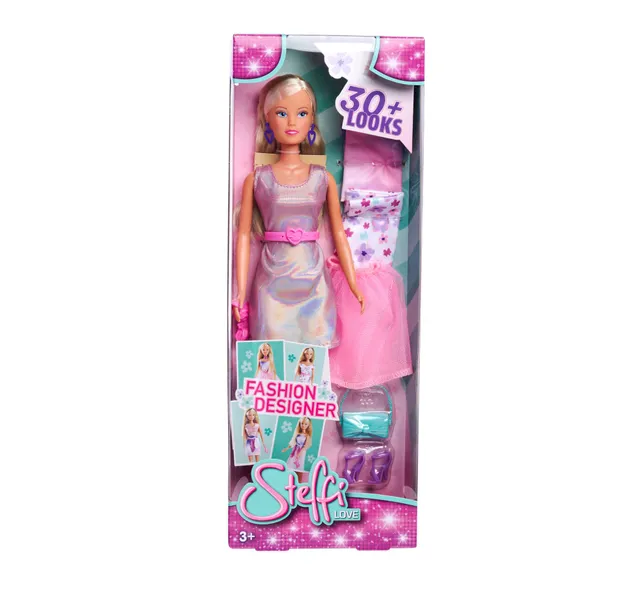 simba-steffi-love-fashion-designer-puppe-29-cm-13-tlg-set image 1