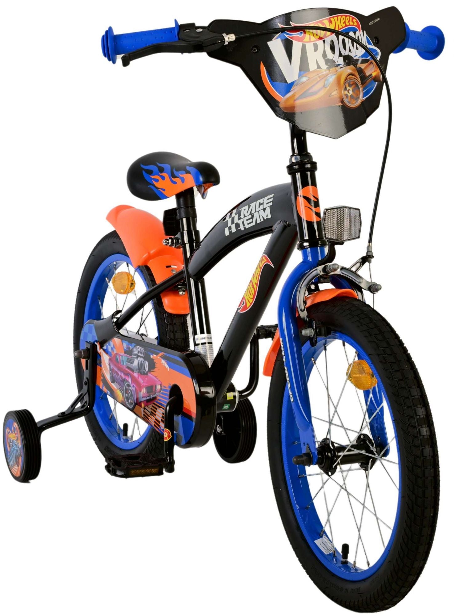 volare-hot-wheels-16-zoll-kinderfahrrad-schwarz-orange-jungen image 6