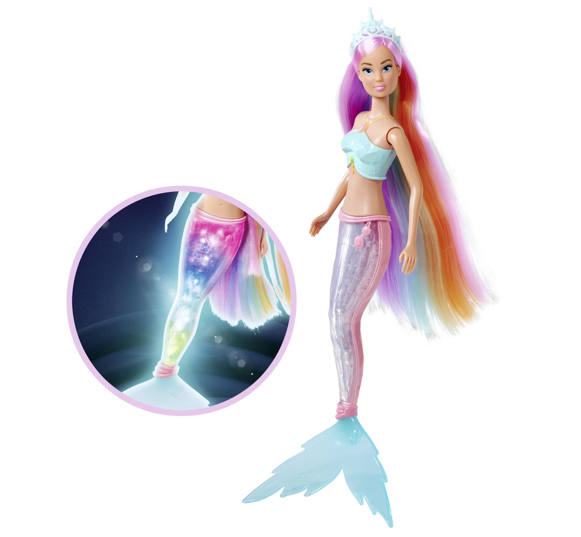 simba-steffi-love-magic-rainbow-mermaid-meerjungfrau-puppe-39cm image 2