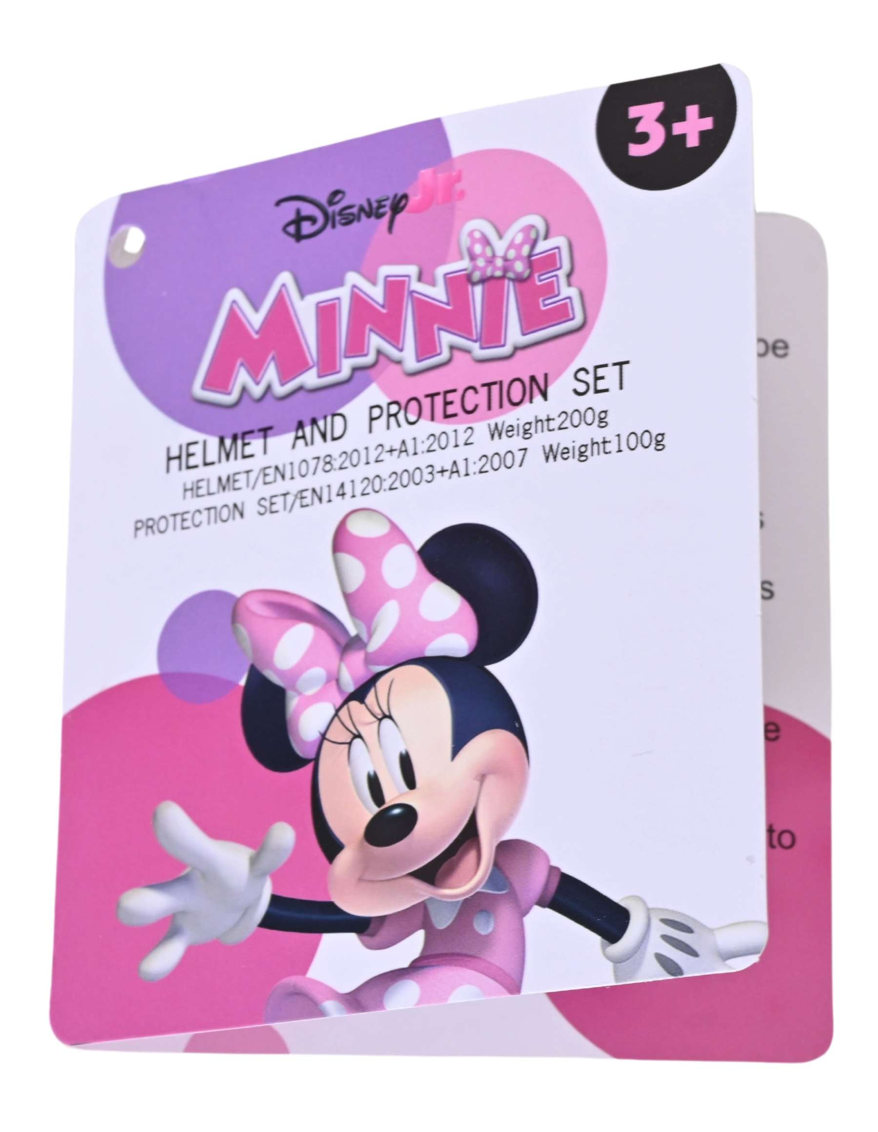 disney-minnie-schutzset-helm-knieschoner-m-dchen-mit-tasche image 7