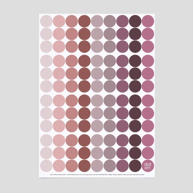 dot-on-rouge-dots-klebepunkte-20-mm-107-st-ck-rot image 1