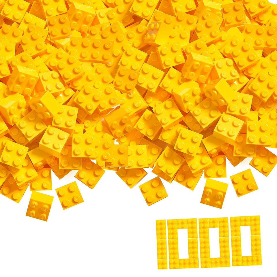 simba-blox-1000-gelbe-bausteine-4er-im-karton image 1