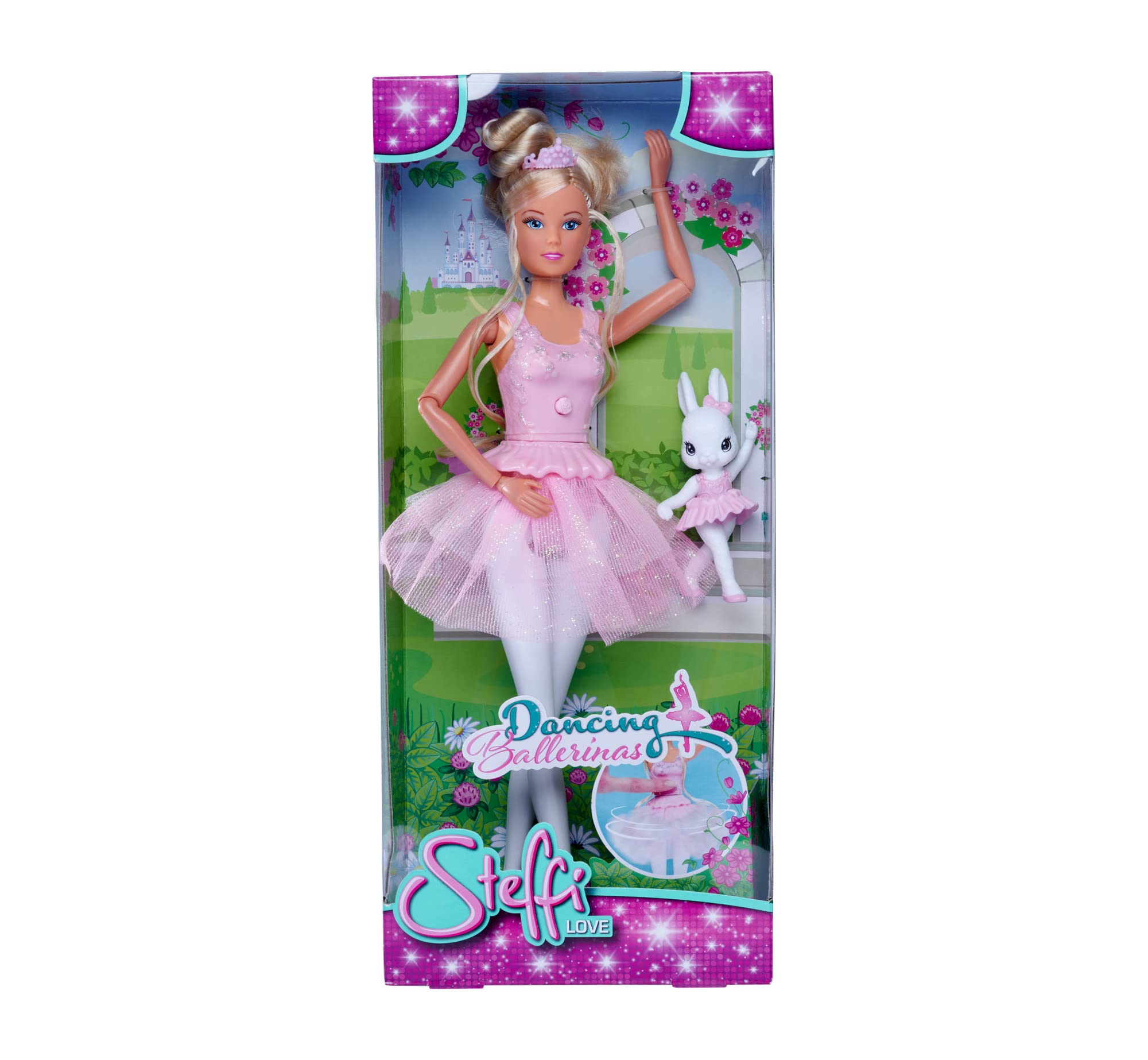 simba-steffi-love-dancing-ballerinas-puppe-29cm-mit-hase image 7