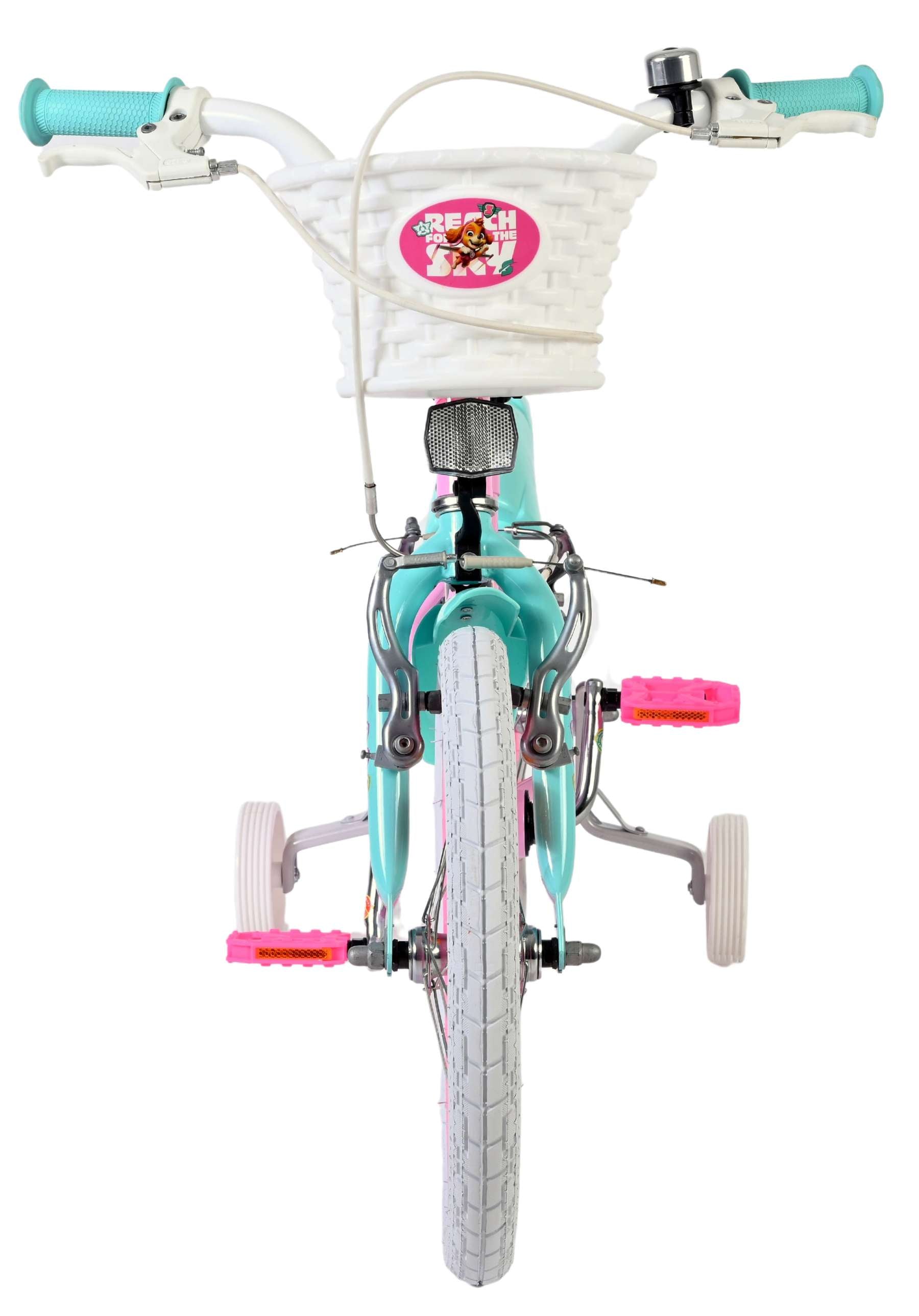 volare-paw-patrol-kinderfahrrad-16-zoll-rosa-2-bremsen image 6