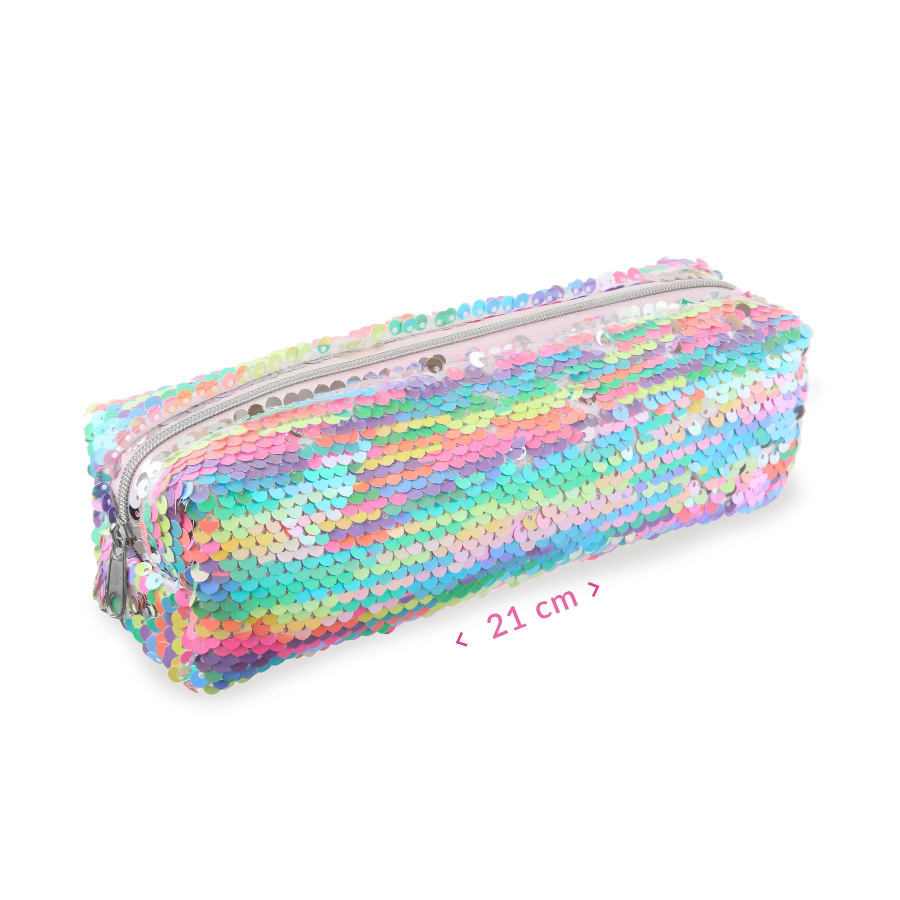 trendhaus-rainbow-power-966964-schlamperm-ppchen-pailletten-21-cm image 2
