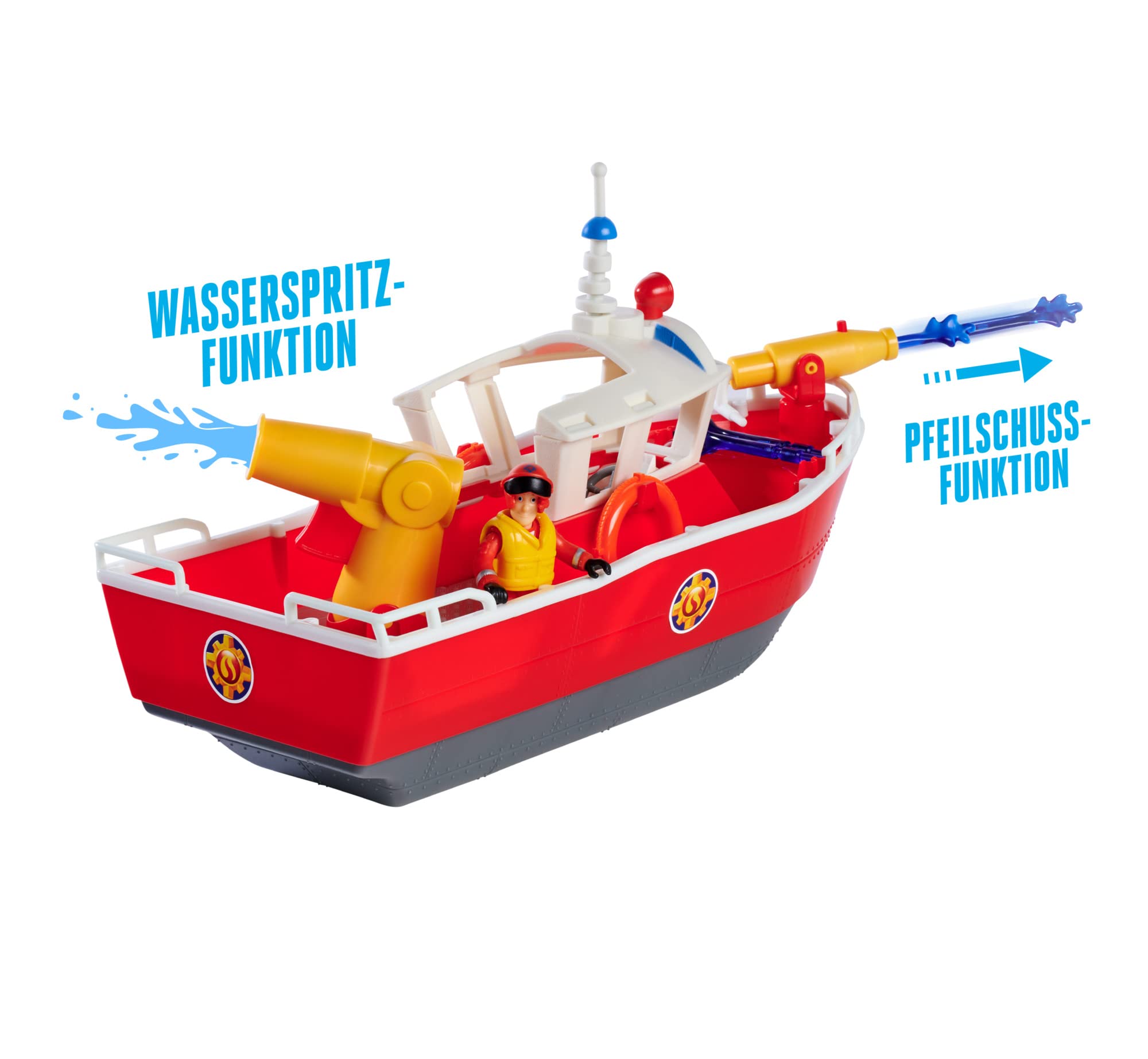 simba-feuerwehrmann-sam-boot-titan-32-cm-mit-figur-kanonen image 2