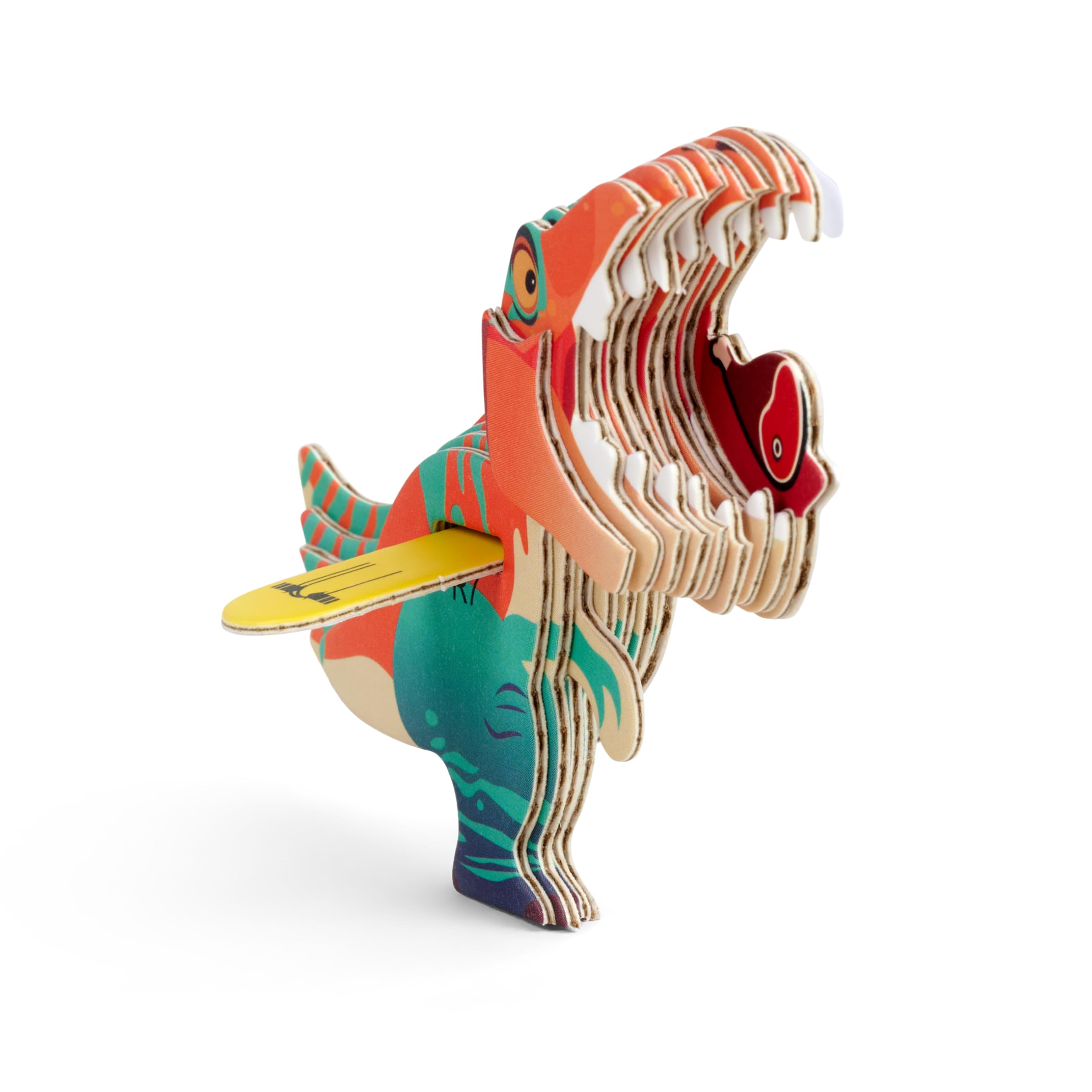 simba-art-fun-3d-modell-tyrannosaurus-bastelset-karton-30cm image 3
