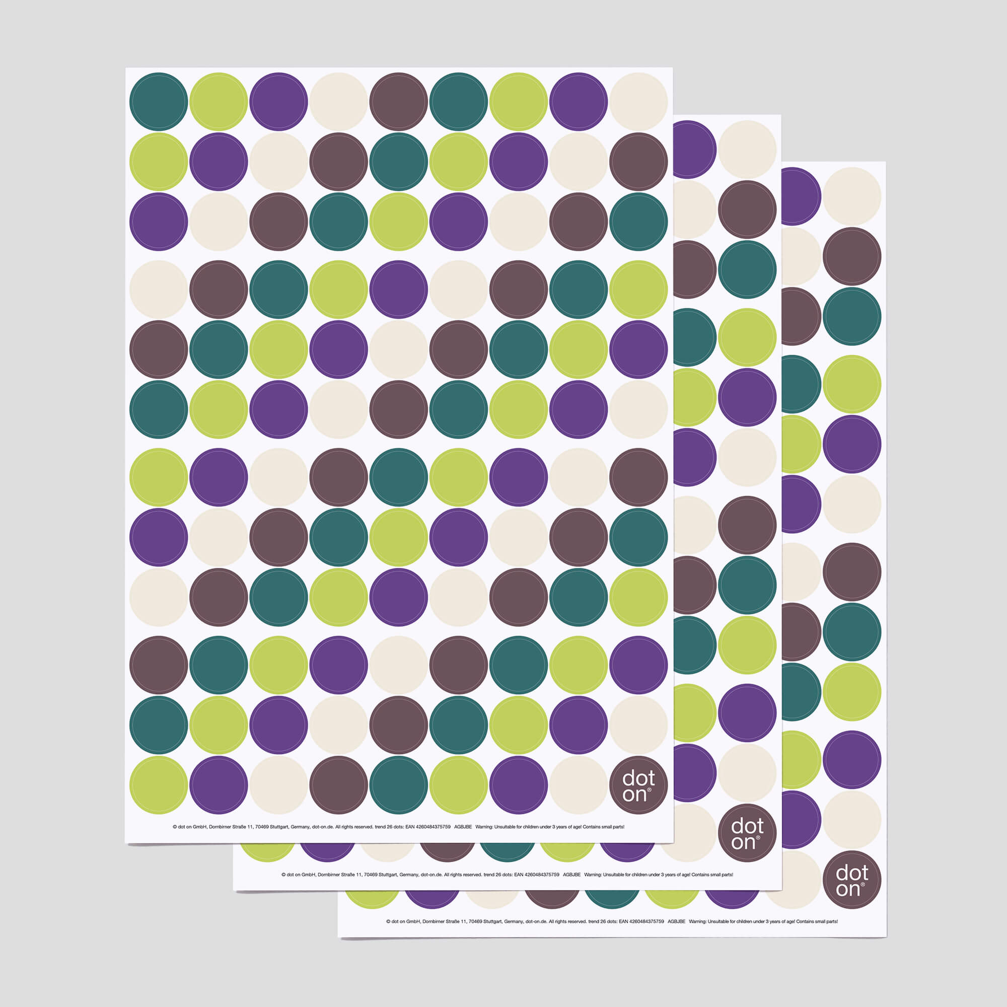 dot-on-trend-2026-dots-klebepunkte-20-mm-3er-set-trendfarben image 1