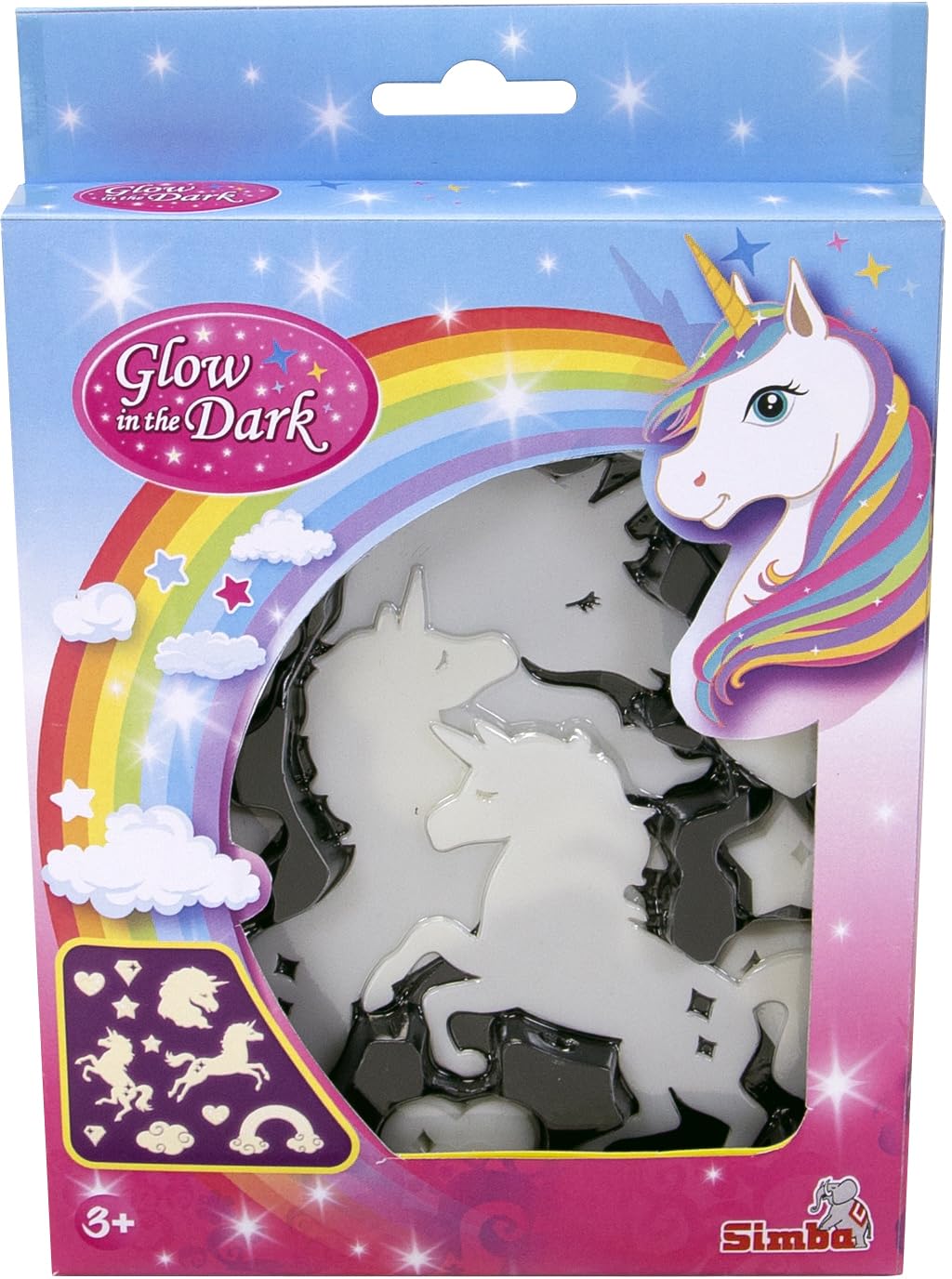 simba-art-fun-glow-in-the-dark-einhorn-set-41-tlg-fluoreszierend image 1