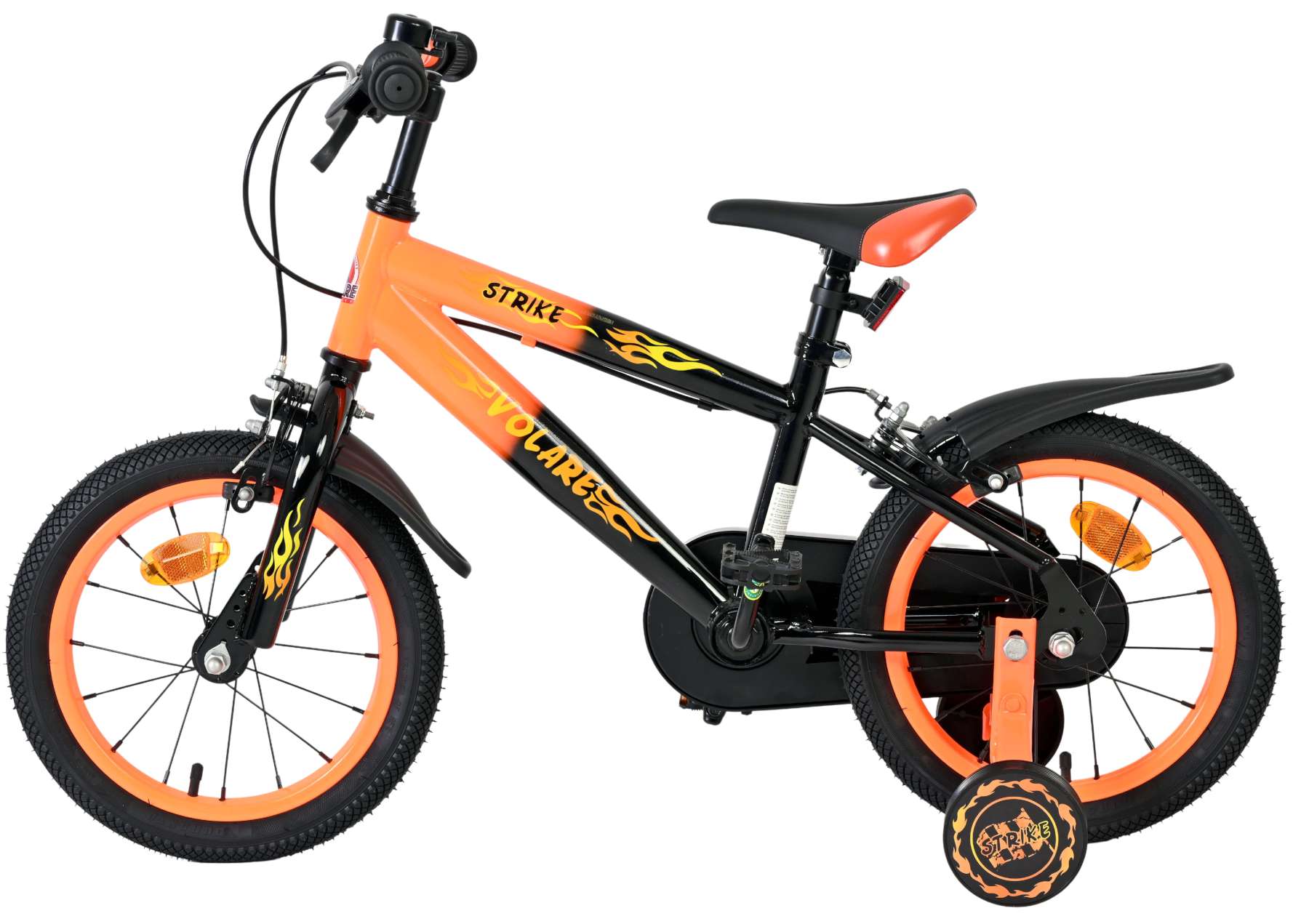 volare-strike-14-zoll-kinderfahrrad-orange-handbremsen image 7