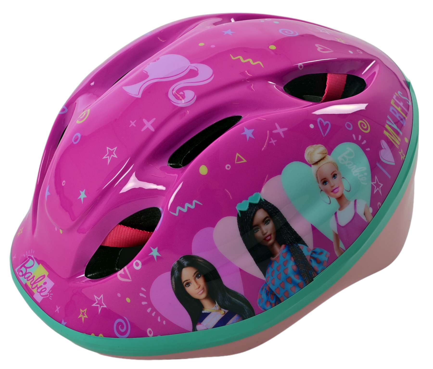 barbie-fahrradhelm-52-56-cm-rosa-verstellbar-200-g image 7