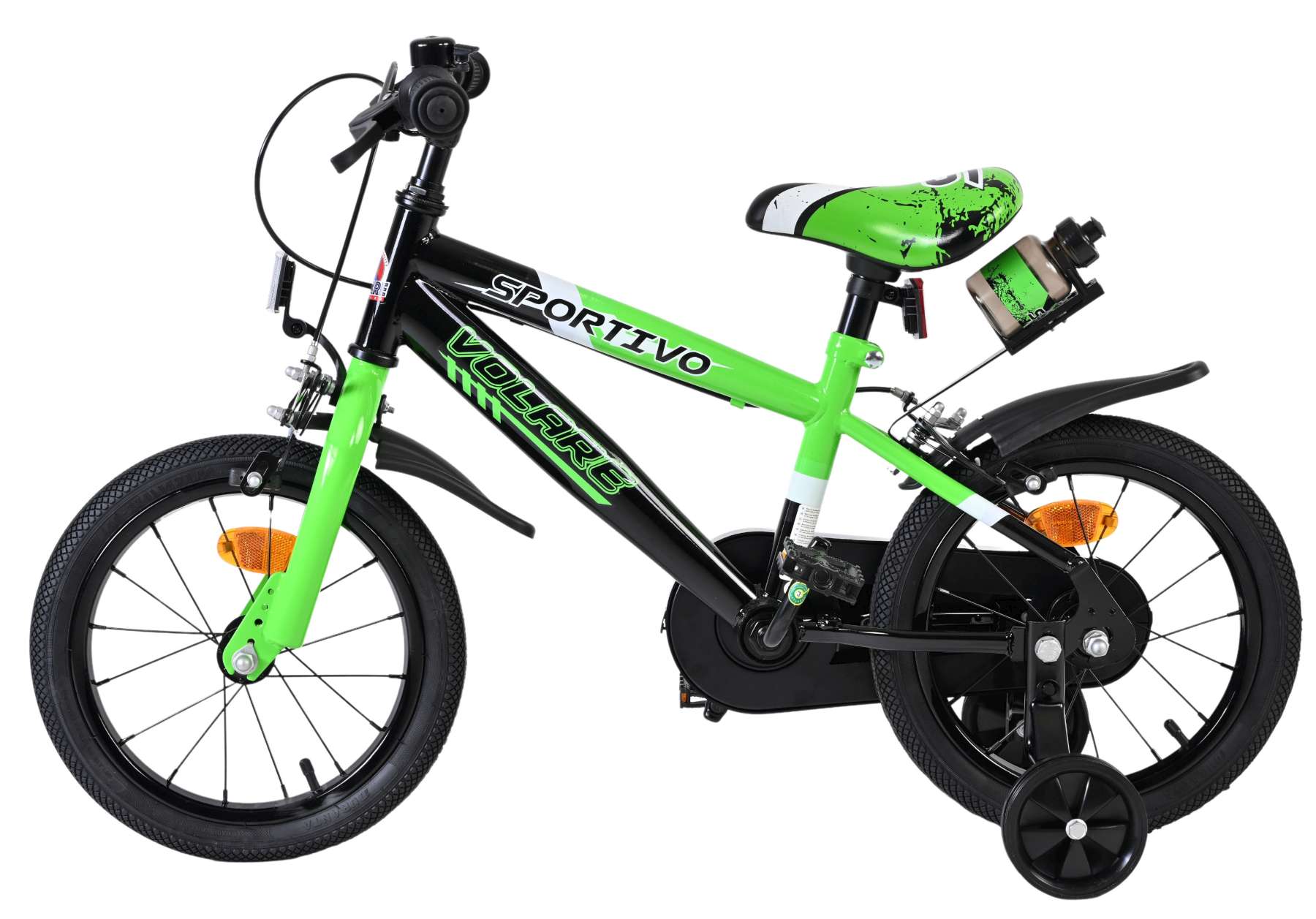 volare-sportivo-kinderfahrrad-14-zoll-gr-n-handbremsen image 7