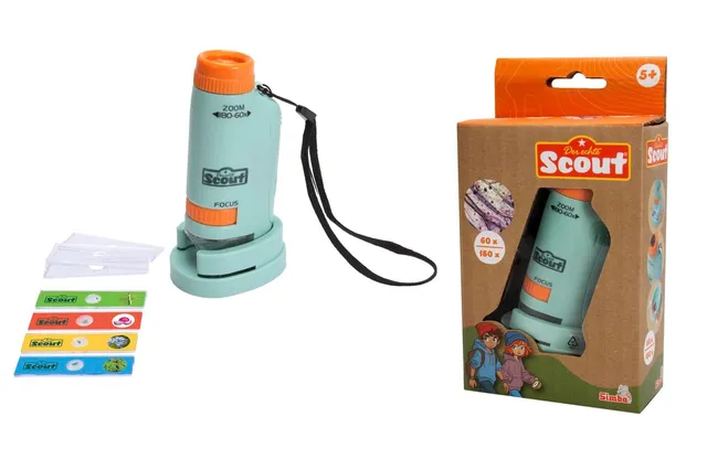 simba-scout-taschenmikroskop-11-cm-kindermikroskop-60-180x-licht image 1
