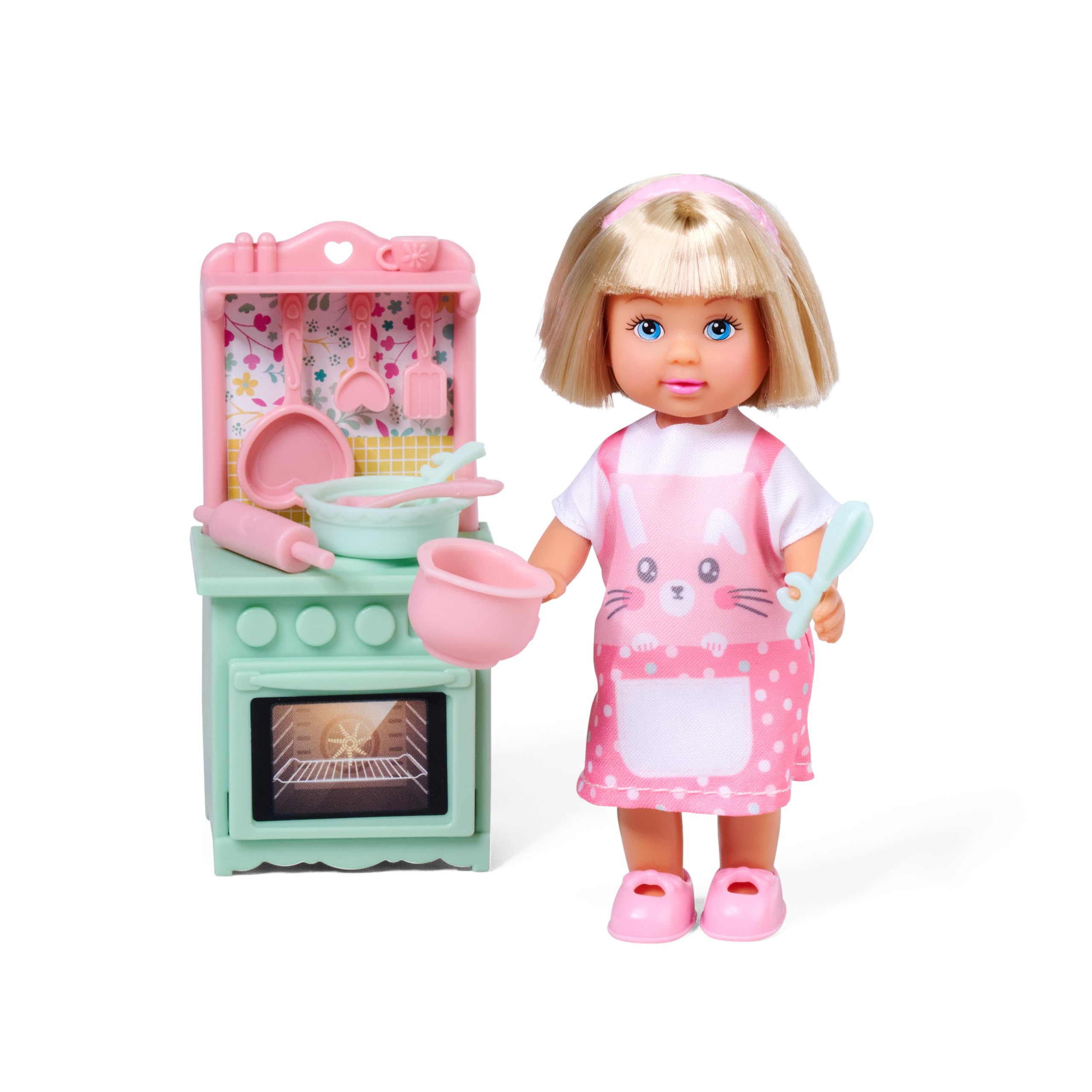 simba-evi-love-kitchen-puppe-12-cm-mit-ofen-und-kuchen image 3