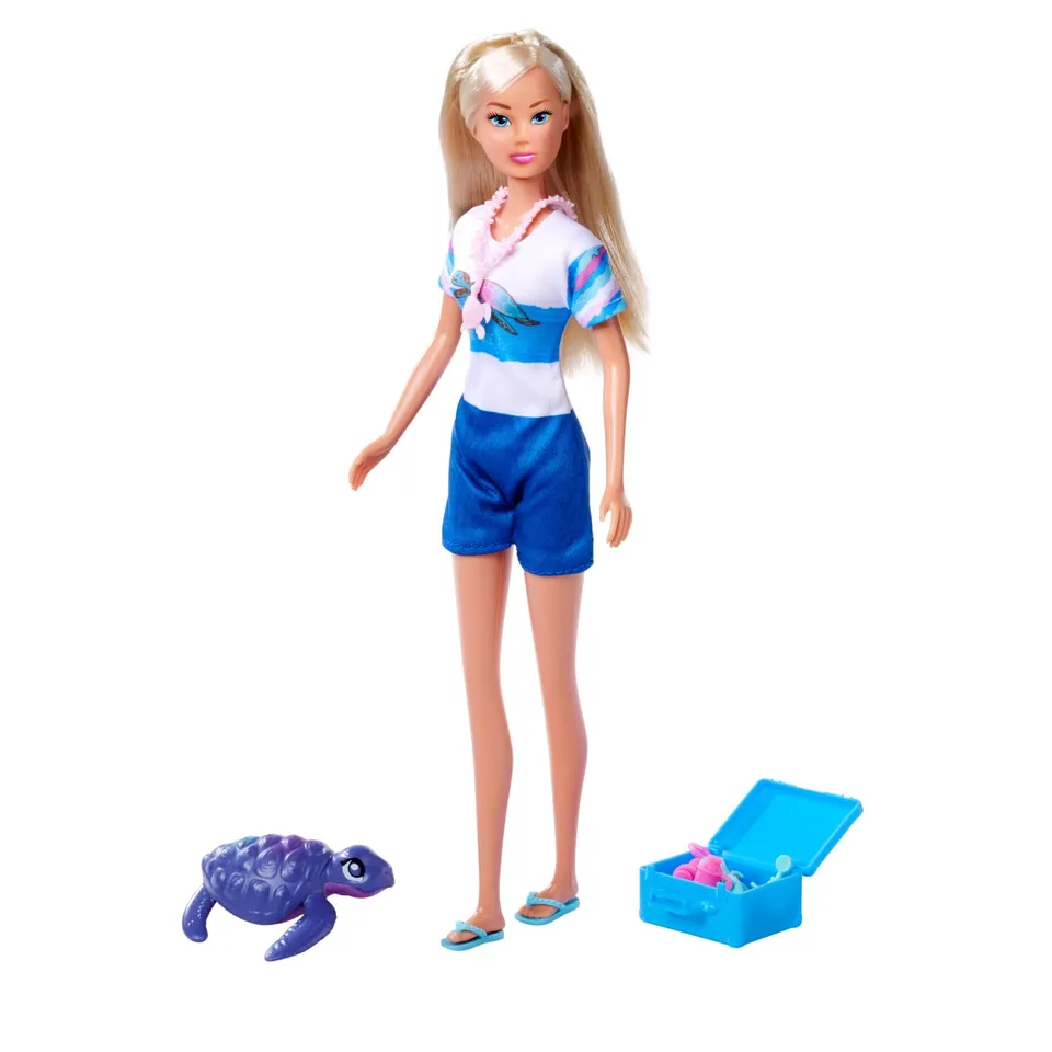 simba-steffi-love-ocean-care-tier-rztin-puppe-29-cm-9-teile image 1