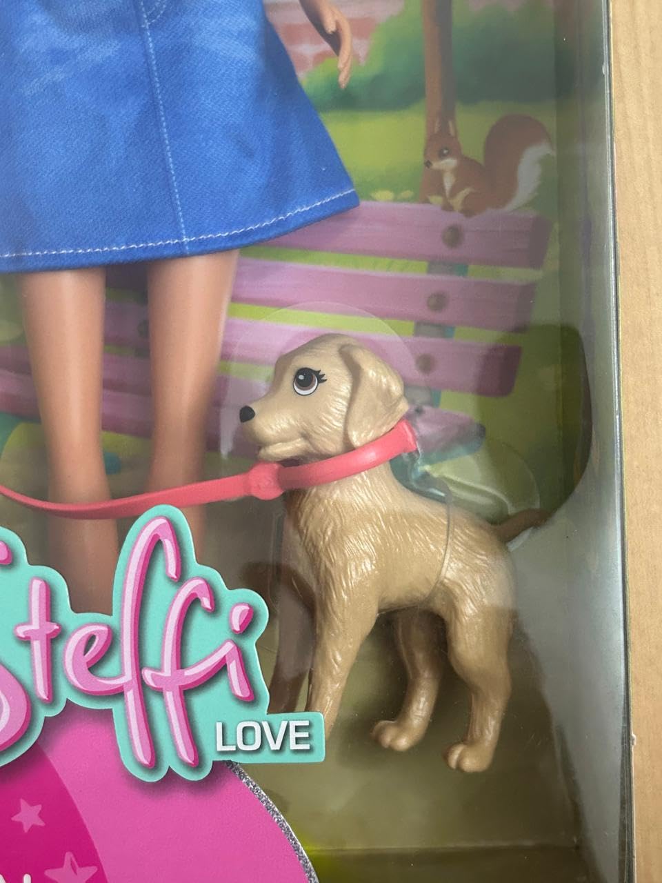Hund steht