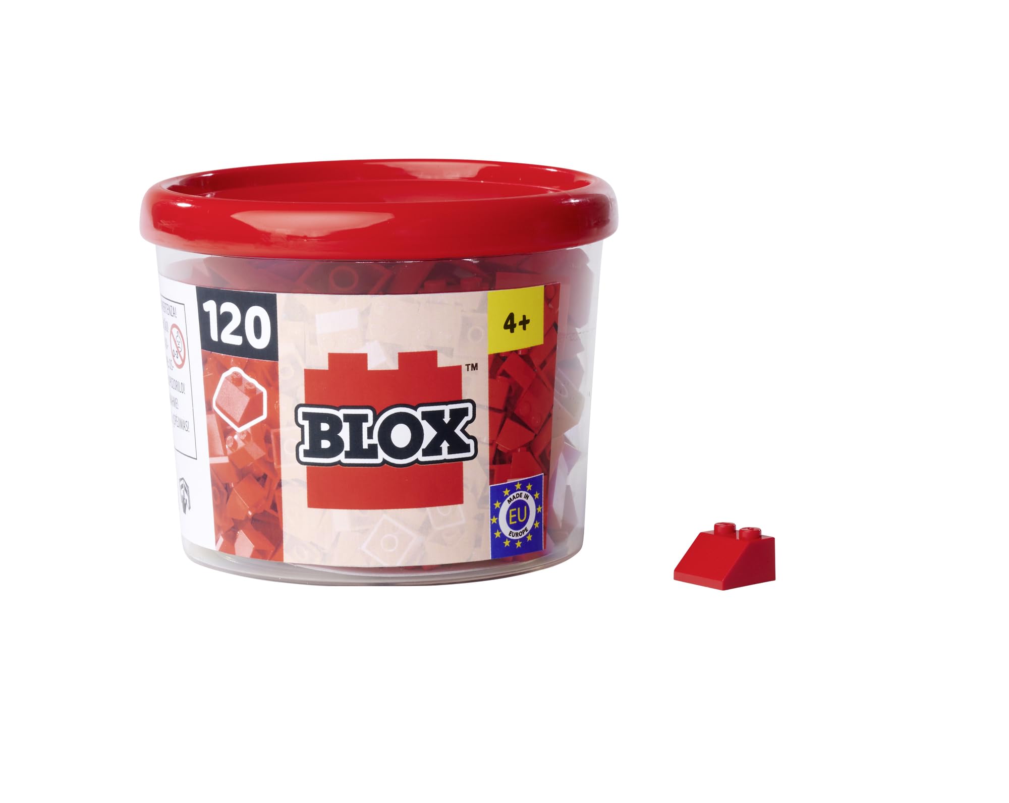 simba-blox-dachsteine-rot-120-bausteine-klemmbausteine image 2