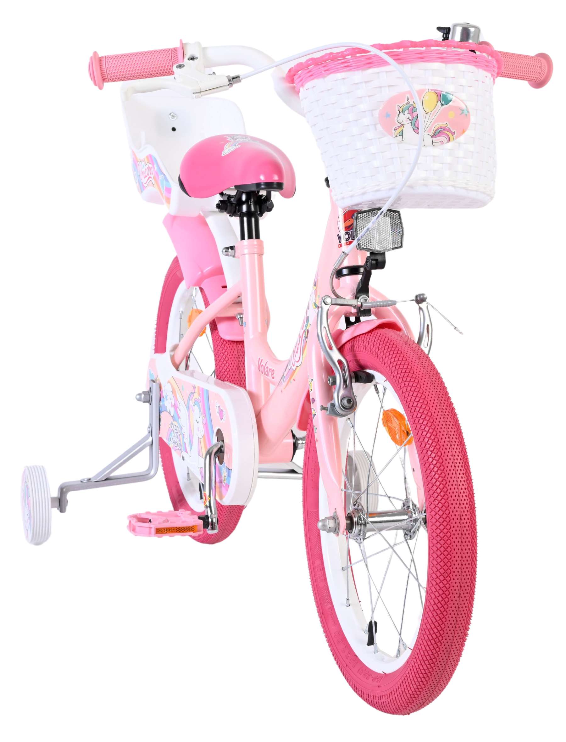 volare-unicorn-m-dchenfahrrad-16-zoll-rosa-mit-korb image 5