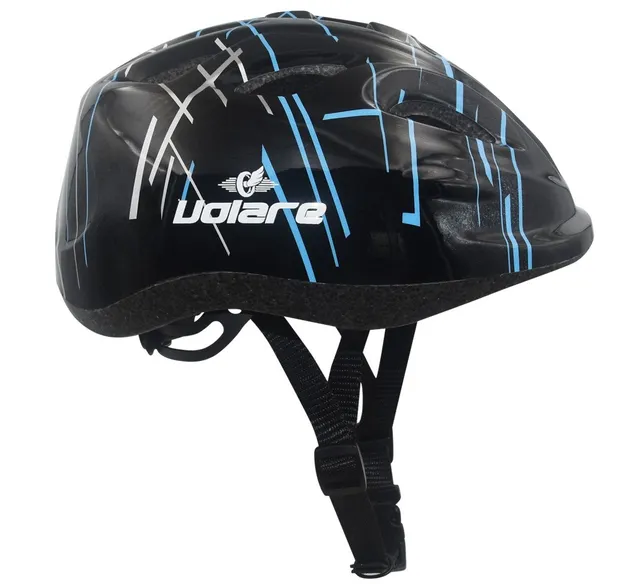 volare-kinder-fahrradhelm-47-51-cm-schwarz-verstellbar image 1
