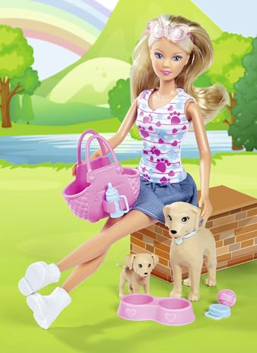 simba-steffi-love-puppy-walk-ankleidepuppe-29-cm-mit-hund image 7