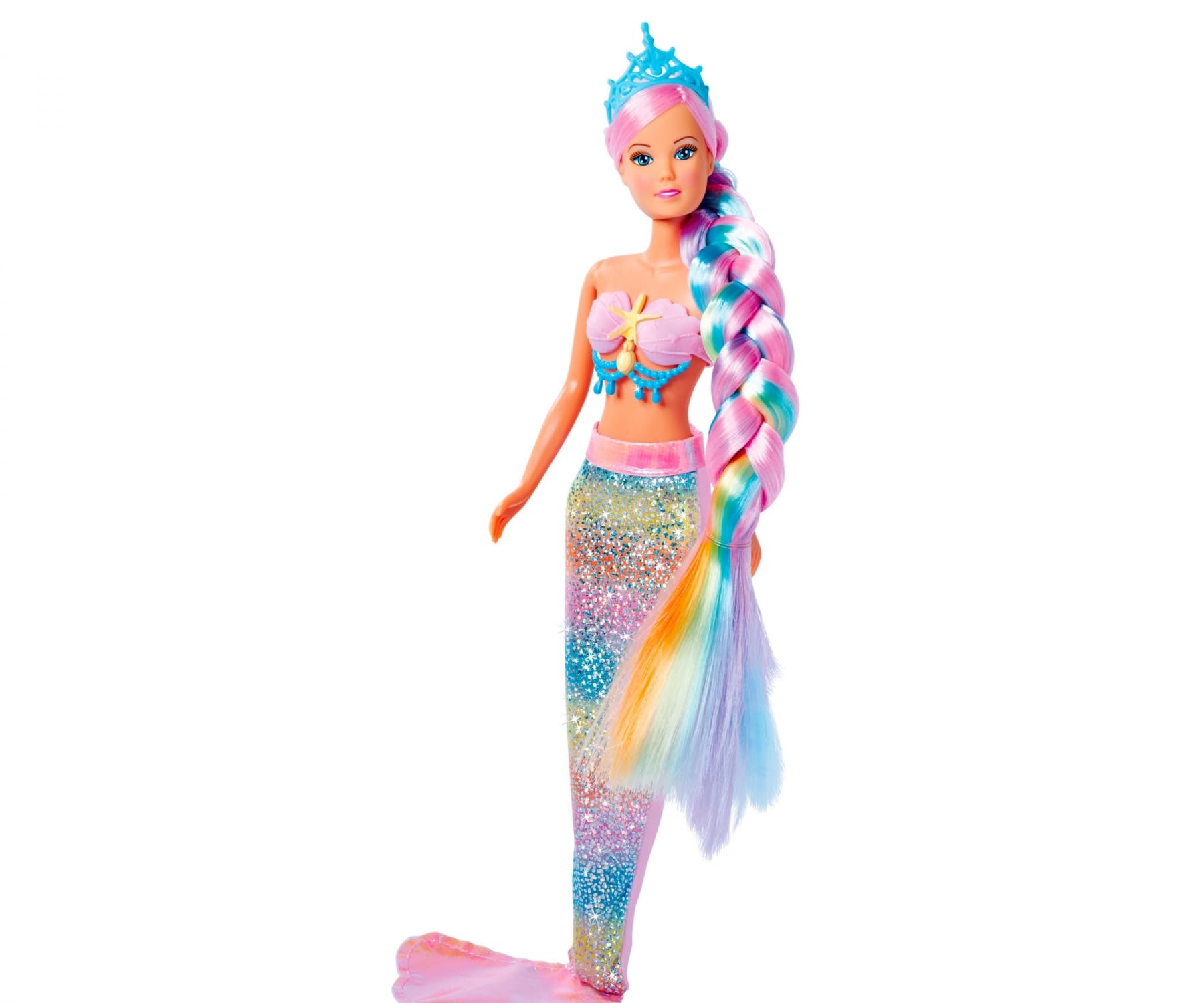simba-steffi-love-rainbow-mermaid-puppe-29-cm-mit-flosse image 2