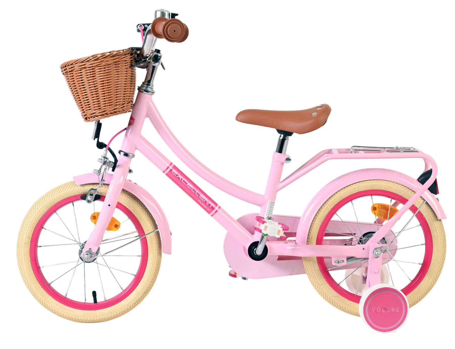 volare-excellent-14-zoll-m-dchenfahrrad-rosa-mit-korb image 7