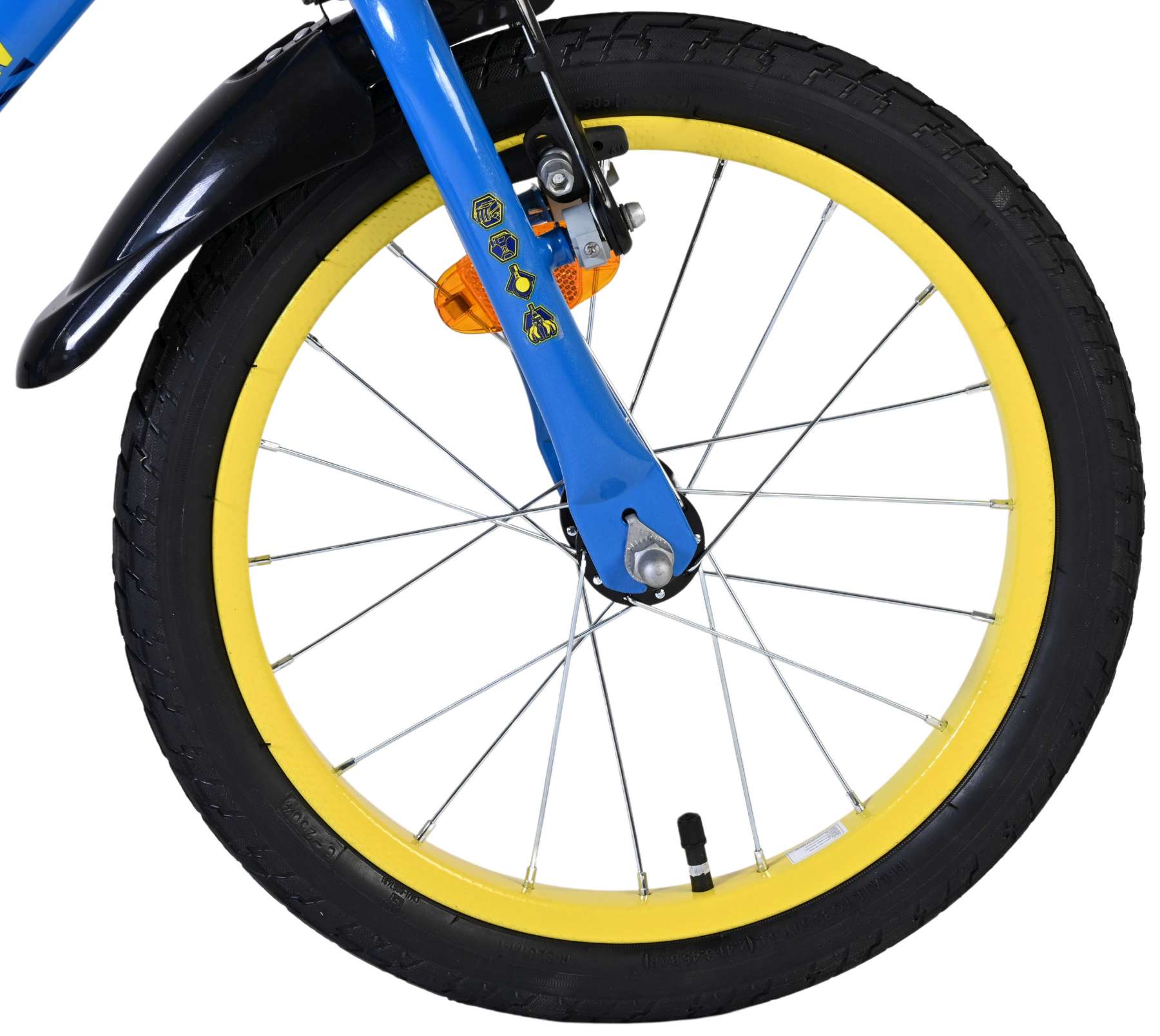 volare-paw-patrol-rubble-crew-kinderfahrrad-16-zoll-blau image 3
