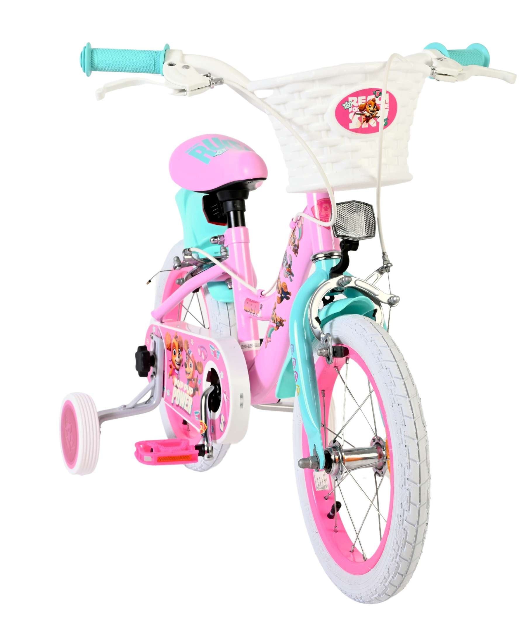 paw-patrol-14-zoll-kinderfahrrad-rosa-m-dchen-handbremse image 5