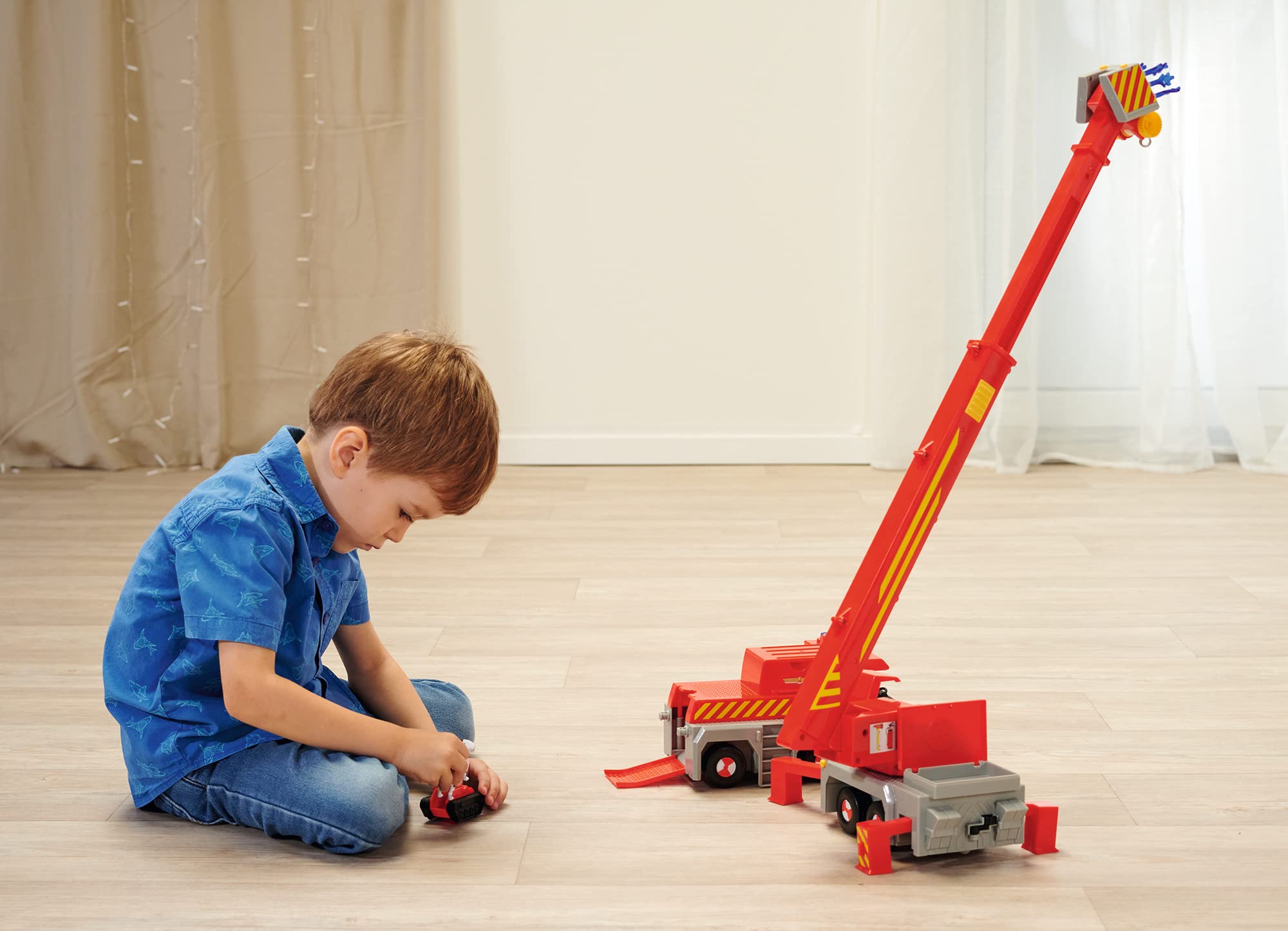 simba-feuerwehrmann-sam-spielzeug-kran-50-cm-mit-licht image 4