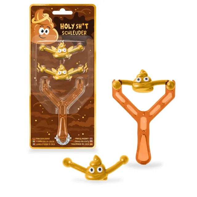 trendhaus-holy-shit-pups-schleuder-zwille-3-teilig-gold image 1